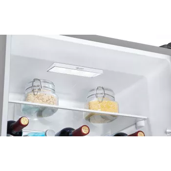 Frigorífico combi Gorenje N619EAXL4 SI, 304 L, No Frost (frigorífico), SN-N, 6 kg/24h, E, gris