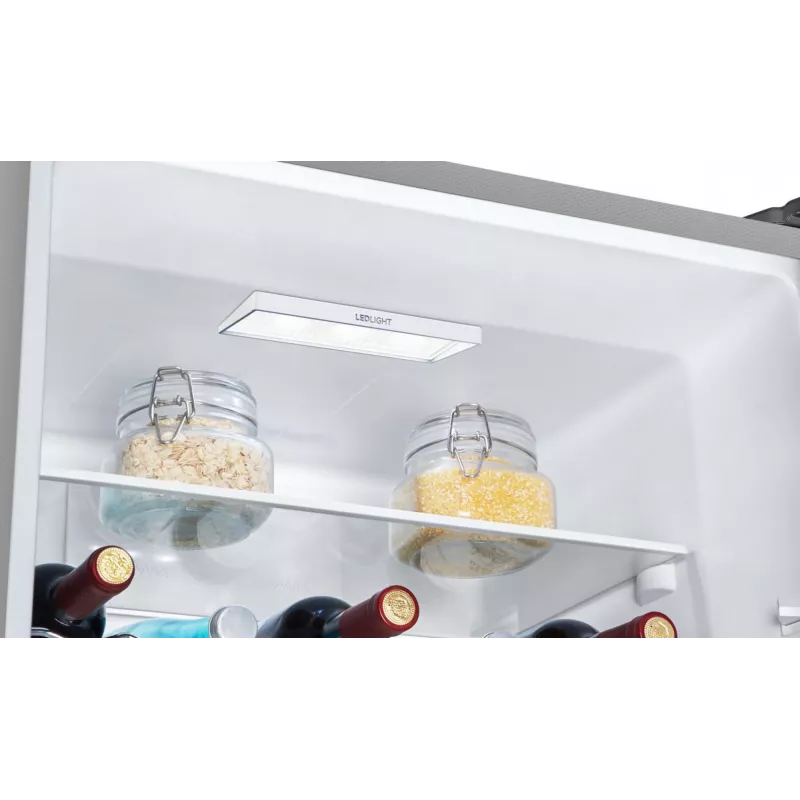 Frigorífico combi Gorenje N619EAXL4 SI, 304 L, No Frost (frigorífico), SN-N, 6 kg/24h, E, gris