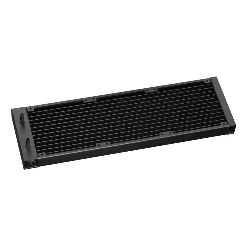 DeepCool LT360 ARGB R-LT360-BKAMNC-G-1 refrigeración líquida todo en uno para CPU, radiador de 360 mm, 3 ventiladores de 120 mm, 600-2400 RPM, 72,04 CFM, LGA1851/LGA1700/LGA1200/AM5/AM4, negro