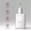Cargador para dispositivos móviles Axagon ACU-PQ20W universal blanco