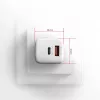 Cargador para dispositivos móviles Axagon ACU-PQ20W universal blanco