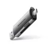 Lector de tarjetas Axagon CRE-SAC SuperSpeed USB-C+USB-A 5 Gbit/s