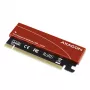 Adaptador Axagon PCEM2-S PCIe x16 - ranura M.2 NVMe M-Key, con disipador de aluminio pasivo