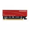Adaptador Axagon PCEM2-S PCIe x16 - ranura M.2 NVMe M-Key, con disipador de aluminio pasivo