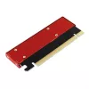 Adaptador Axagon PCEM2-S PCIe x16 - ranura M.2 NVMe M-Key, con disipador de aluminio pasivo