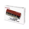 Adaptador Axagon PCEM2-S PCIe x16 - ranura M.2 NVMe M-Key, con disipador de aluminio pasivo