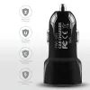 Cargador de coche automático Axagon PWC-5V5 SMART 24W, 2 puertos USB-A, 5V/2,4A + 5V/2,4A