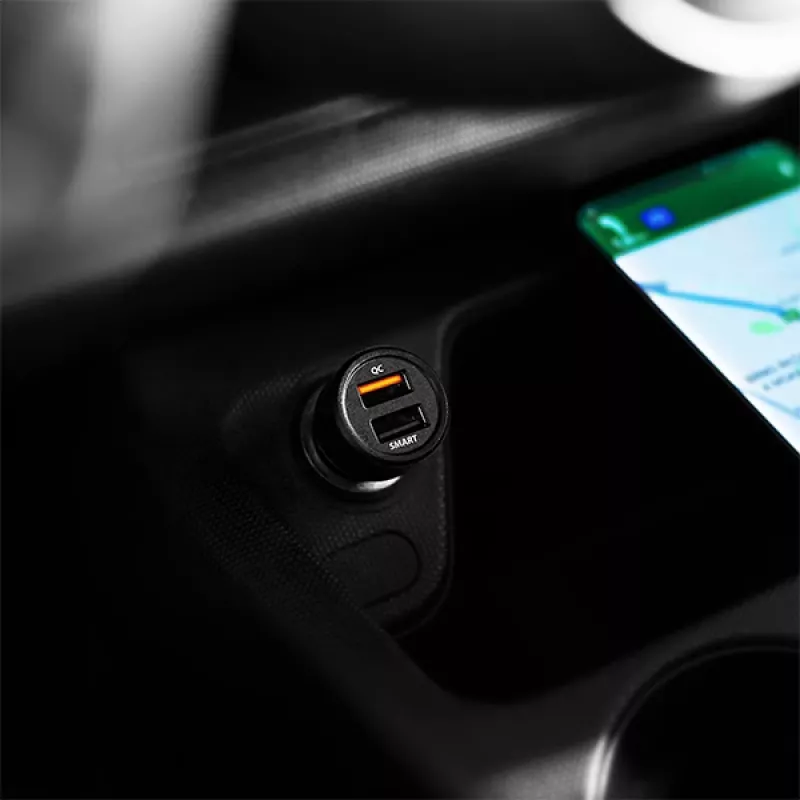 Cargador para dispositivos móviles móvil, smartphone, tablet, universal negro mechero de coche carga rápida coche Axagon PWC-QC5