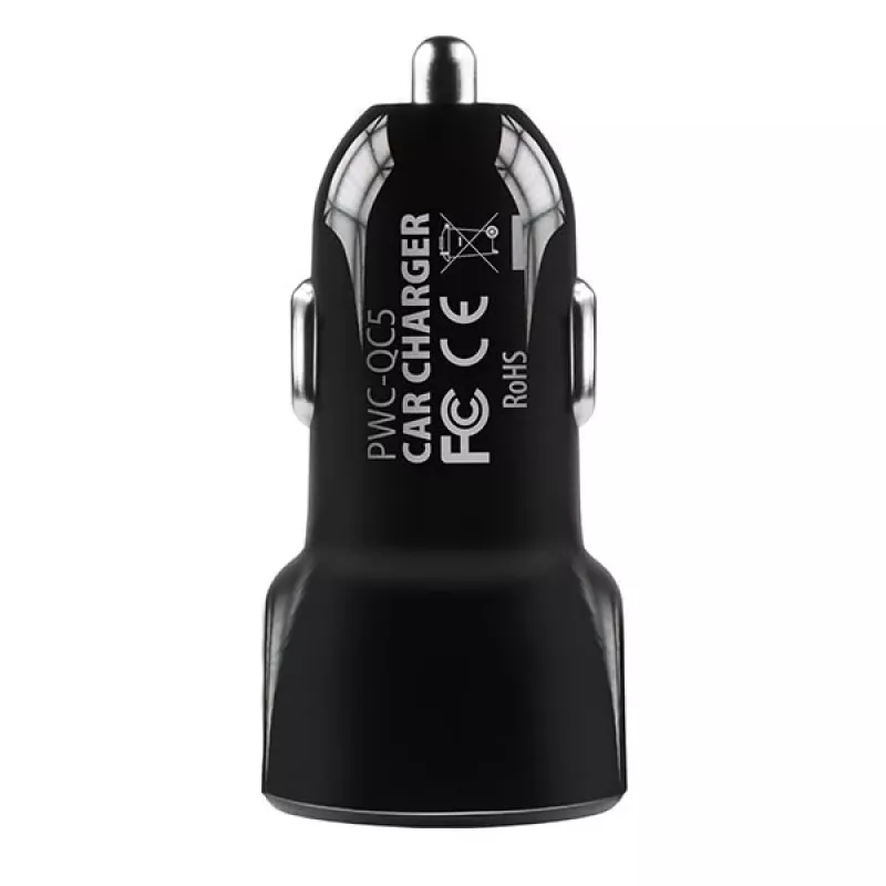 Cargador para dispositivos móviles móvil, smartphone, tablet, universal negro mechero de coche carga rápida coche Axagon PWC-QC5