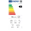Lavadora Gorenje W3NGPI72SBS carga frontal 7 kg, 1200 rpm, LCD, vapor, 59,5×43,5 cm, clase energética B
