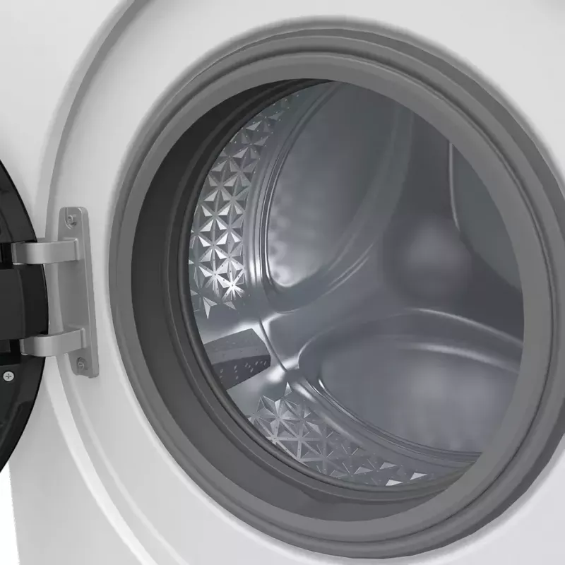 Lavadora Gorenje W3NGPI72SBS carga frontal 7 kg, 1200 rpm, LCD, vapor, 59,5×43,5 cm, clase energética B