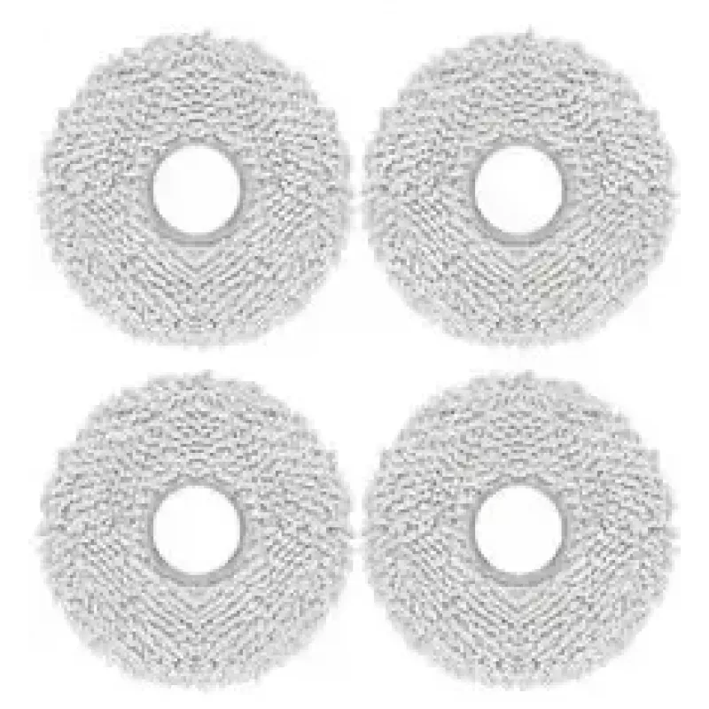 Mopas de repuesto para limpiador a vapor Midea V15 — set de 4 paños lavables