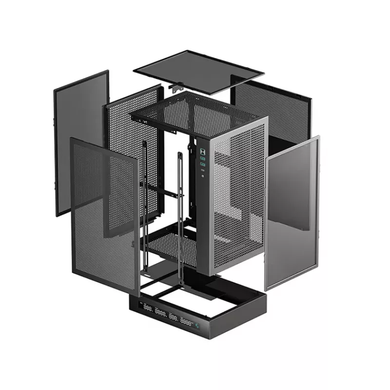 Caja de torre de ordenador DEEPCOOL R-ch170-bknpi0d-g-1 – Negra