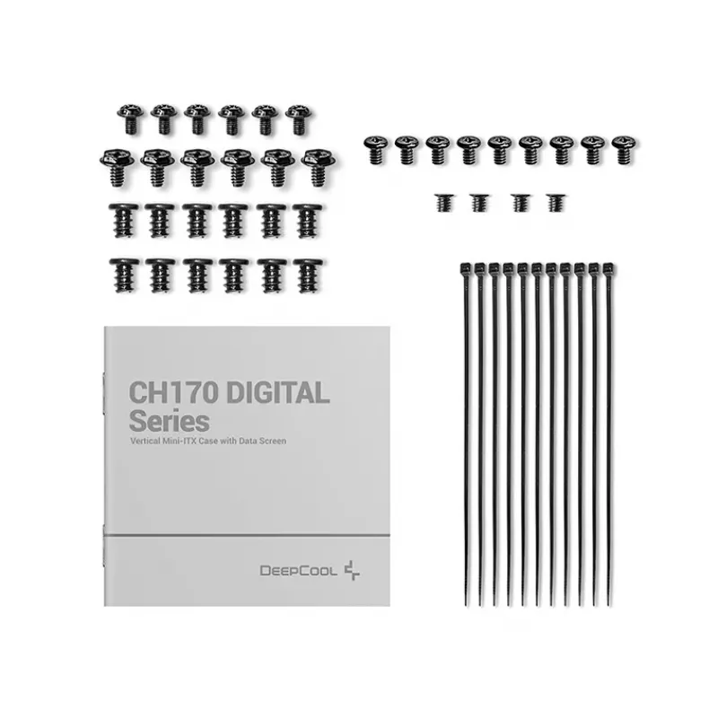 Caja de torre de ordenador DEEPCOOL R-ch170-bknpi0d-g-1 – Negra