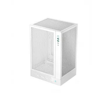 Torre DeepCool R-CH170-WHNPI0D-G-1 blanca, Mini-ATX, indicador LED, GPU 305 mm, disipador CPU 172 mm