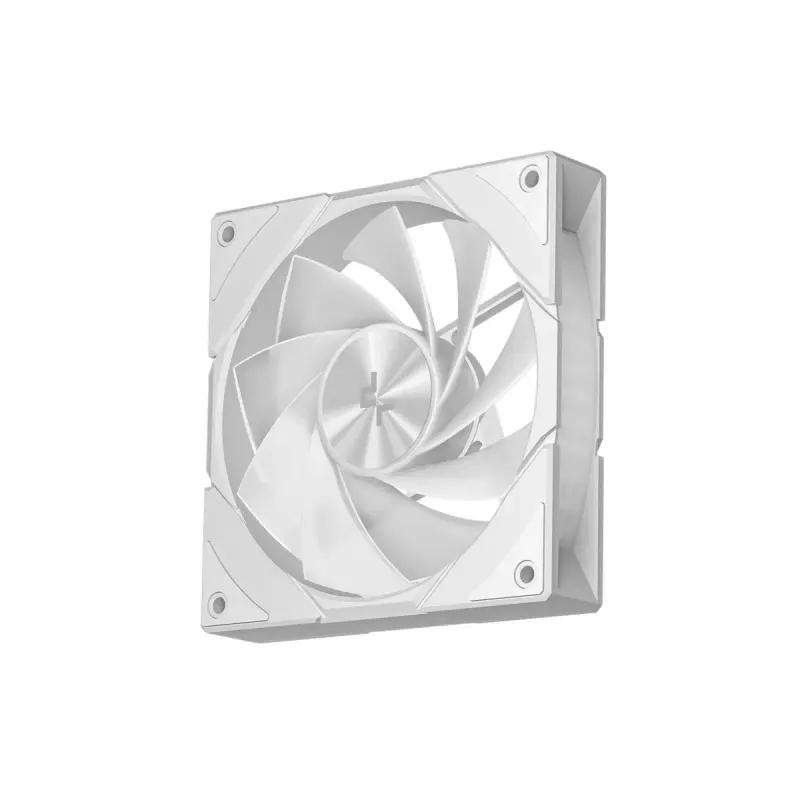 Caja de PC DeepCool CG580 4F WH semitorre ATX/Micro ATX/ITX, cristal templado, 3×120 mm + 120 mm trasero, blanca