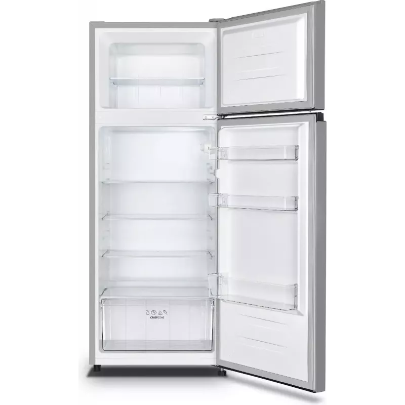 Frigorífico independiente Gorenje RF414EPS4 — 206 L totales, 165 L frigorífico, 41 L congelador, gris