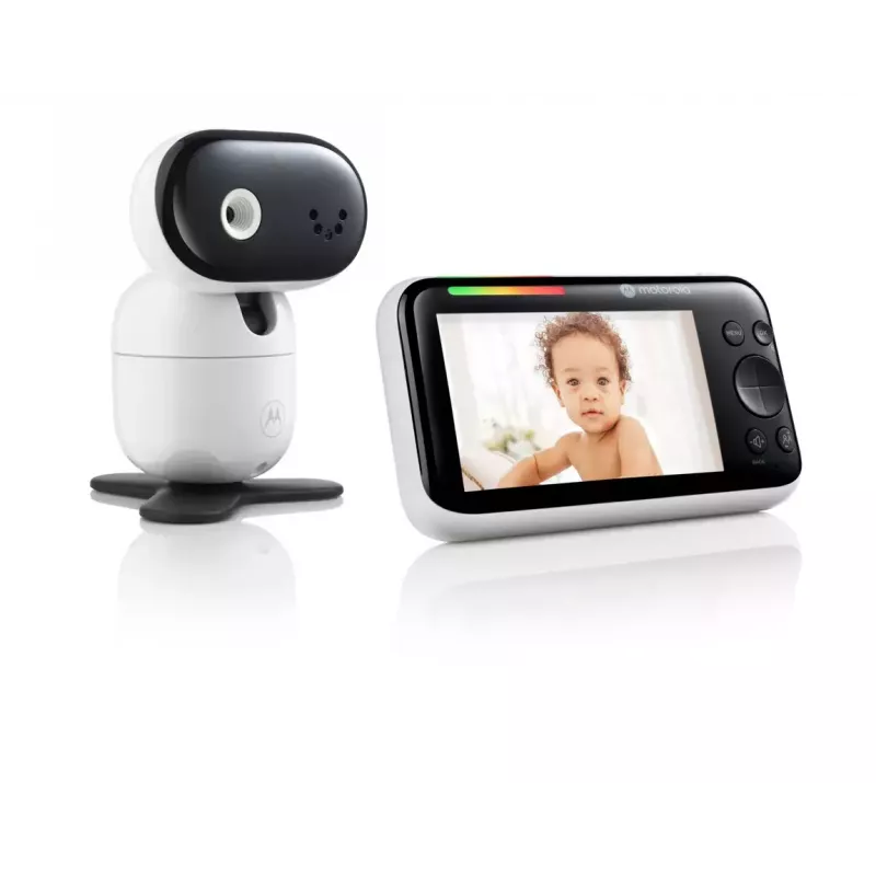 Videovigilancia para bebés Motorola PIP1510 con pantalla de 12,7 cm y cámara motorizada