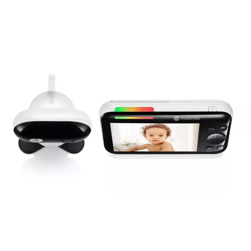 Videovigilancia para bebés Motorola PIP1510 con pantalla de 12,7 cm y cámara motorizada