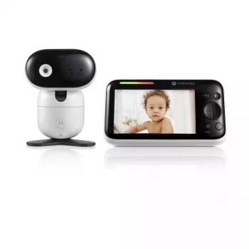 Videovigilancia para bebés Motorola PIP1510 con pantalla de 12,7 cm y cámara motorizada