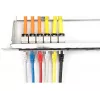 DIGITUS DN-91411-G panel de parcheo modular, 24 puertos, apantallado, galvanizado, montaje en rack de 19 pulgadas 1U, vacío, negro