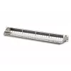 DIGITUS DN-91411-G panel de parcheo modular, 24 puertos, apantallado, galvanizado, montaje en rack de 19 pulgadas 1U, vacío, negro