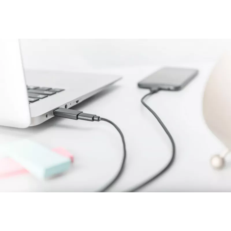 Adaptador USB Type-C DIGITUS, Type-A a C M/H, 3A, 5GB, versión 3.0, negro