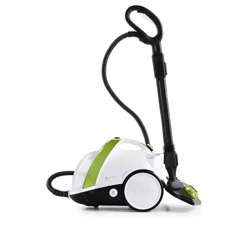 Limpiador a vapor de cilindro Polti Vaporetto Smart 110 Eco 1500 W Negro, Verde, Blanco