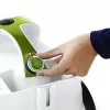 Limpiador a vapor de cilindro Polti Vaporetto Smart 110 Eco 1500 W Negro, Verde, Blanco