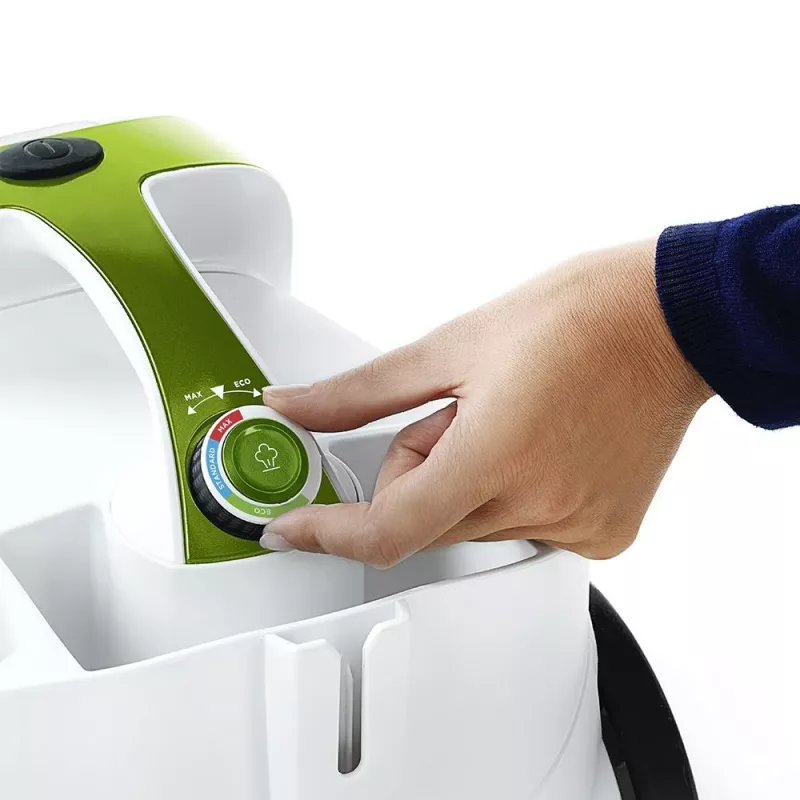 Limpiador a vapor de cilindro Polti Vaporetto Smart 110 Eco 1500 W Negro, Verde, Blanco