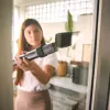 Limpiador a vapor de cilindro Polti Vaporetto Smart 110 Eco 1500 W Negro, Verde, Blanco