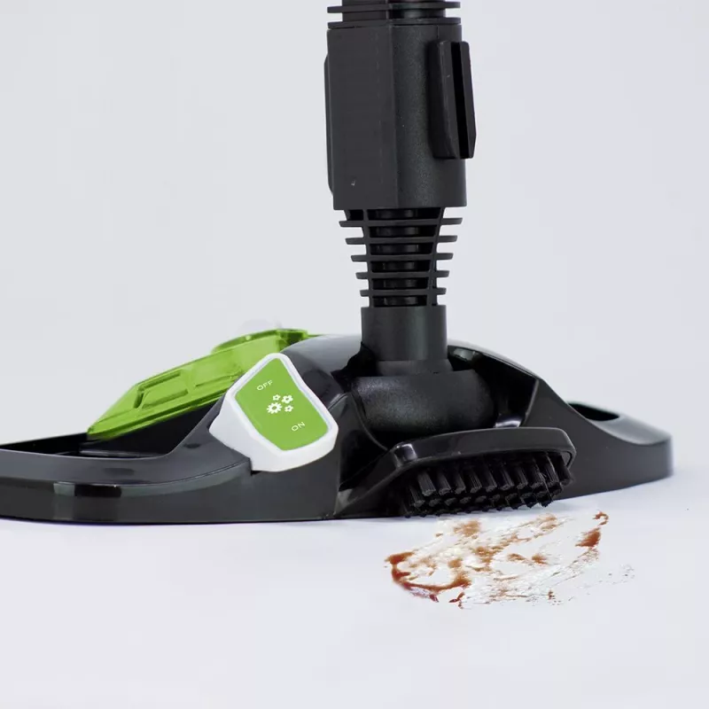 Limpiador a vapor de cilindro Polti Vaporetto Smart 110 Eco 1500 W Negro, Verde, Blanco