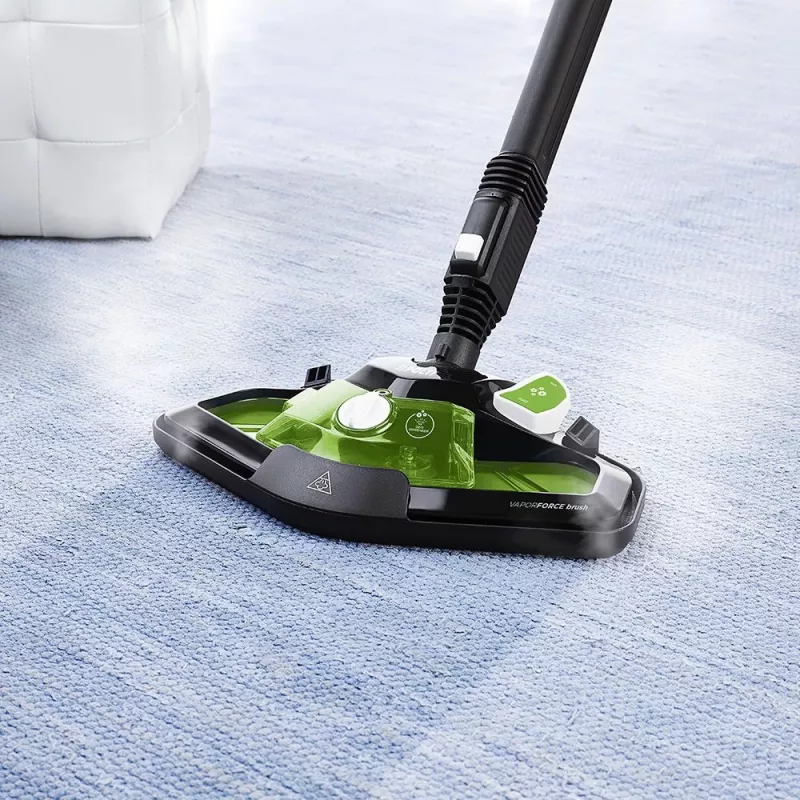 Limpiador a vapor de cilindro Polti Vaporetto Smart 110 Eco 1500 W Negro, Verde, Blanco