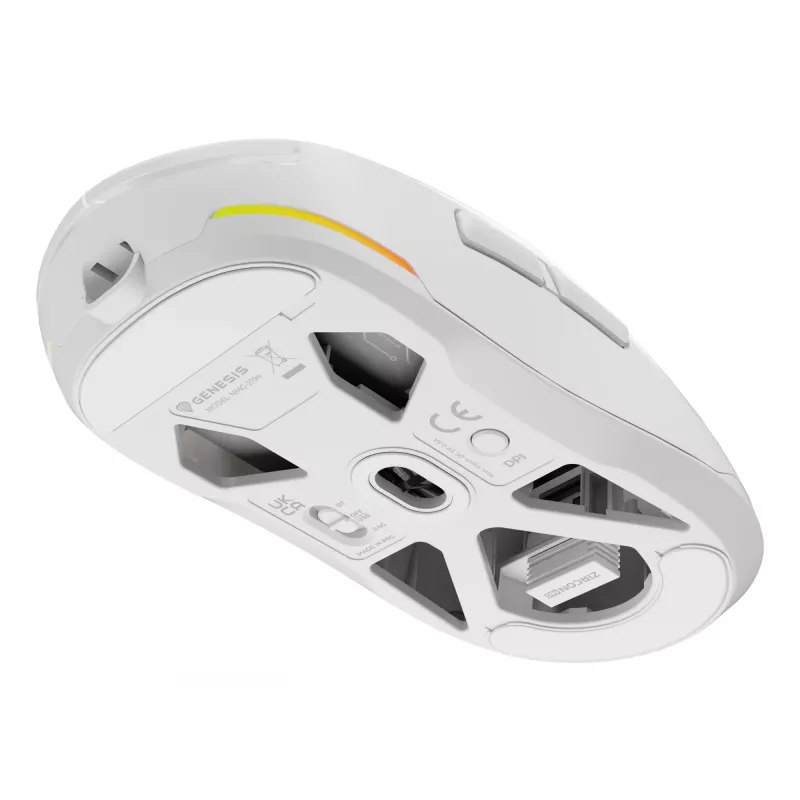 Ratón gaming GENESIS NMG-2194 Ambidiestro Bluetooth + USB Type-C Óptico 26000 DPI