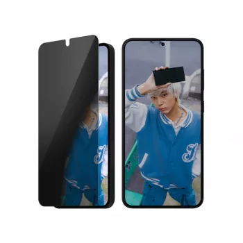 Protector de pantalla de privacidad PanzerGlass ® Samsung Galaxy S25+ | S24+ | Ultra-Wide Fit