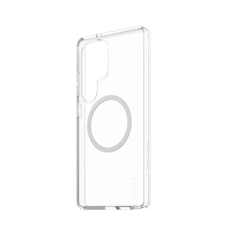 PanzerGlass CARE™ by ® Urban Combat Case Transparente con Blanco Compatible con Qi Samsung Galaxy S25 Ultra
