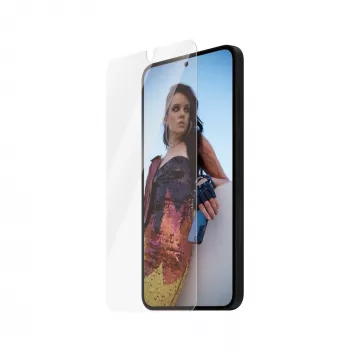 PanzerGlass SAFE. by ® Protector de pantalla Samsung Galaxy S25+ | S24+ | Ultra-Wide Fit con EasyAligner