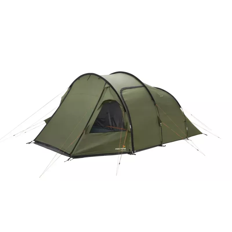 Tienda para cinco personas easy camp Hidra 5, verde — camping familiar, habitáculo común, resistente a la intemperie