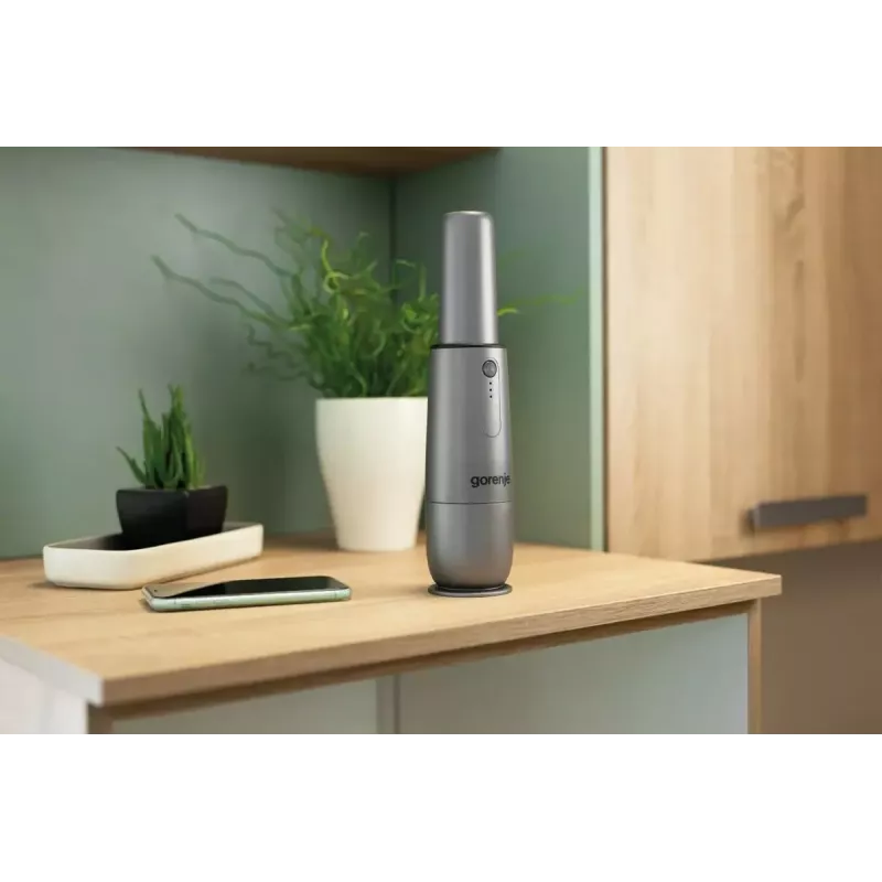 Aspirador de mano Gorenje MVC72HGA Gris sin bolsa