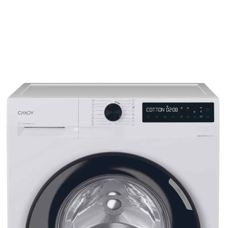 Lavadora Candy BR 49B8-S carga frontal 9 kg 1400 rpm Blanca