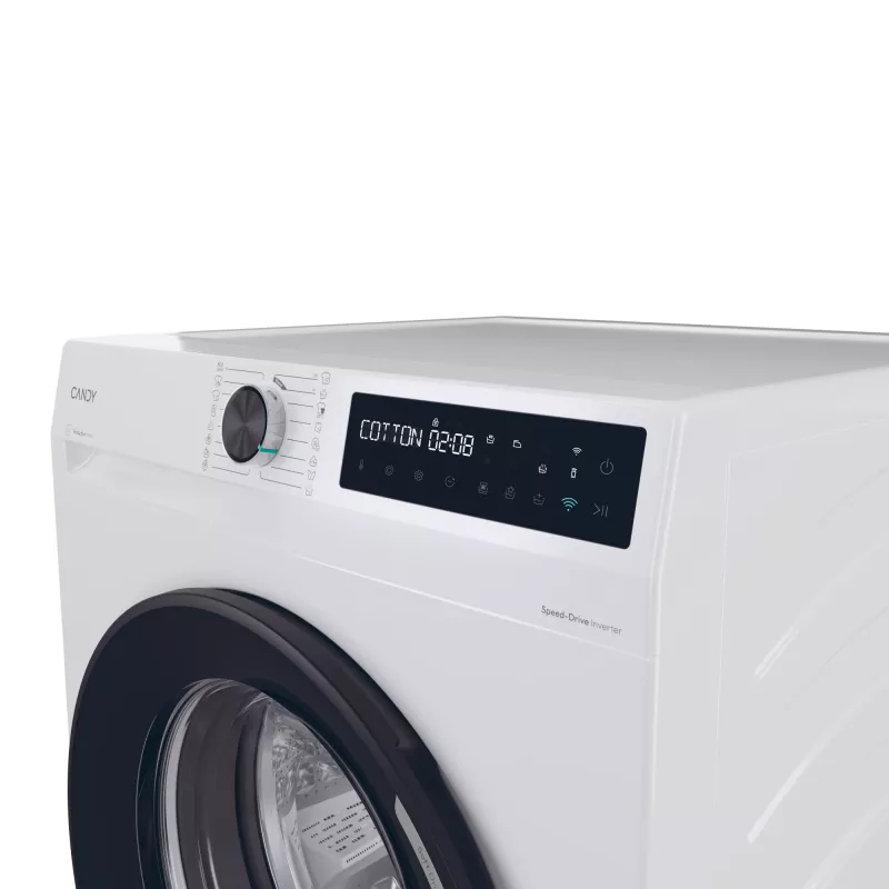 Lavadora Candy BR 49B8-S carga frontal 9 kg 1400 rpm Blanca