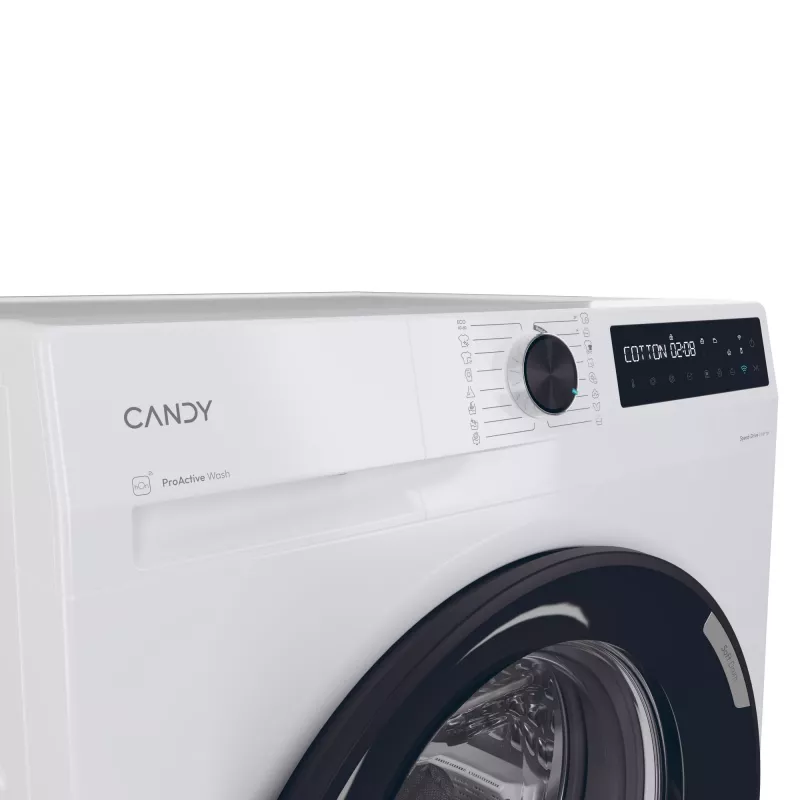 Lavadora Candy BR 49B8-S carga frontal 9 kg 1400 rpm Blanca