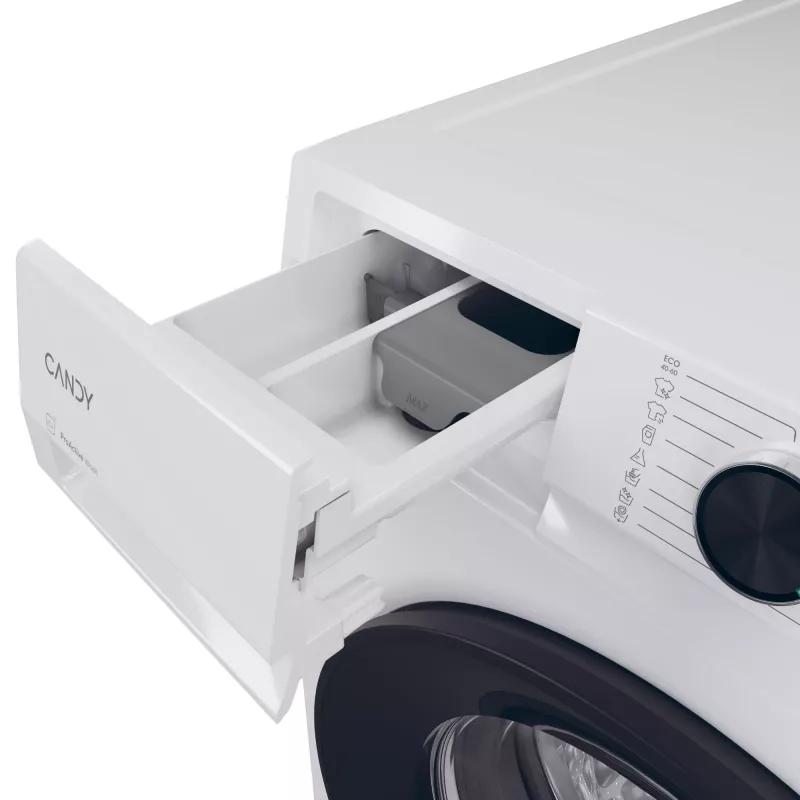 Lavadora Candy BR 49B8-S carga frontal 9 kg 1400 rpm Blanca