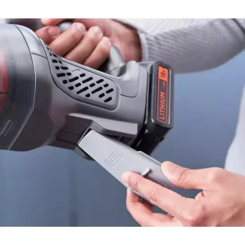 Aspirador de mano Black & Decker BCHV001B compacto y ligero con filtro lavable y base de carga