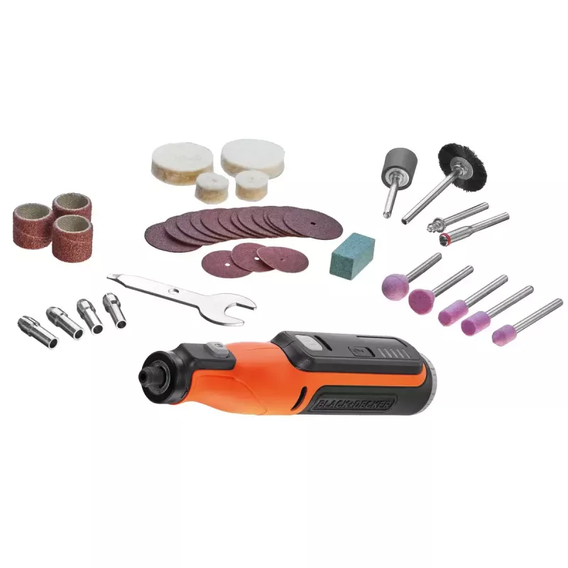 Grabador eléctrico Black & Decker BCRT8I-XJ – grabador de precisión de mano, diseño ligero