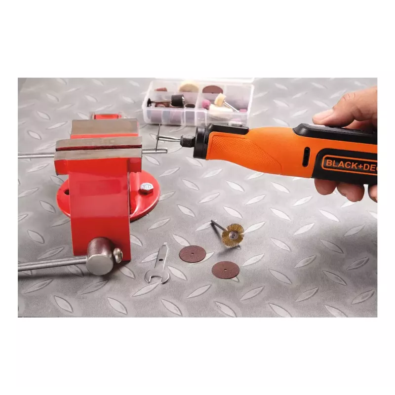 Grabador eléctrico Black & Decker BCRT8I-XJ – grabador de precisión de mano, diseño ligero