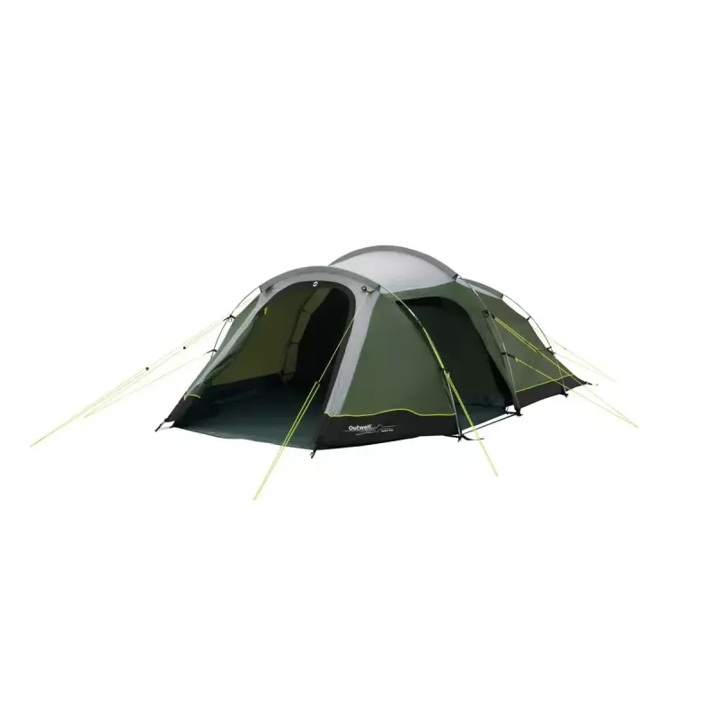 Tienda de campaña Outwell Earth 4 Plus — Tienda familiar para 4 personas, verde, modelo 111485