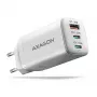 Axagon ACU-DPQ65W PD3.0 & QC4+ Cargador de pared con 3 SALIDAS 65W