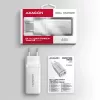 Axagon ACU-DPQ65W PD3.0 & QC4+ Cargador de pared con 3 SALIDAS 65W