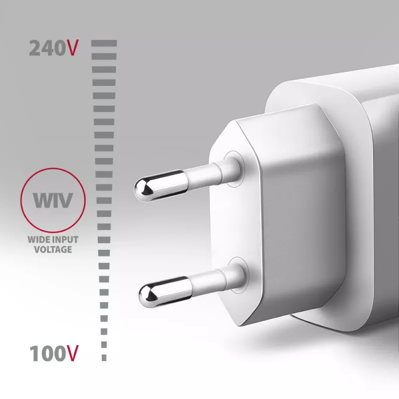 Axagon ACU-QC18W QC3.0 Cargador de pared con 1 SALIDA 18W